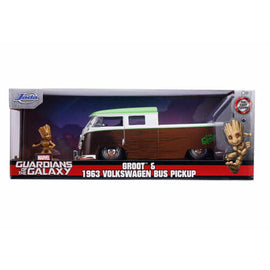 Guardians of Galaxy Vol. 2 1962 Volkswagon w/ Groot 1:24 Rd - 0