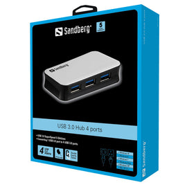 Concentrateur USB 3.0 Sandberg 133-72 4 ports