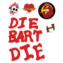 The Simpsons Temporary Tattoo Replica Set-1