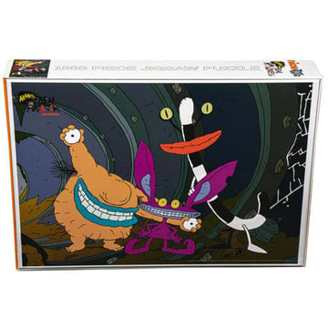 Aaahh!!! Real Monsters Sewer Tunnel 1000 piece Jigsaw Puzzle - 0