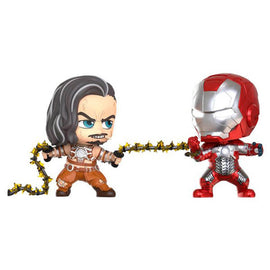 Iron Man 2 Whiplash and Iron Man Mark V Cosbaby Set