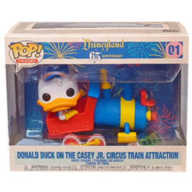 Disneyland 65th Donald in Train Engine Pop! Vinyl - 0
