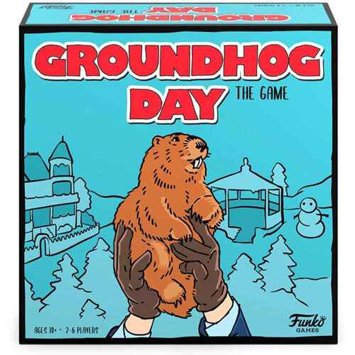 Groundhog Day The Game & Punx Phil Flocked Pop! Vinyl Bundle