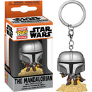 The Mandalorian with Blaster Pocket Pop! Keychain-2