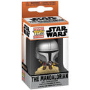 The Mandalorian with Blaster Pocket Pop! Keychain-3