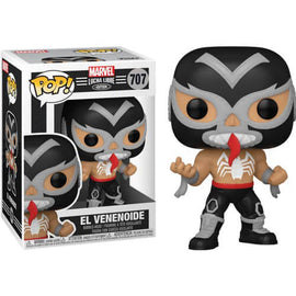 Spider-Man Luchadore Venom Pop! Vinyl - 0