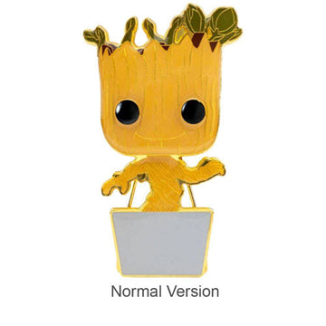 Baby Groot 4" Pop! Enamel Pin Chase Ships 1 in 6 - 0