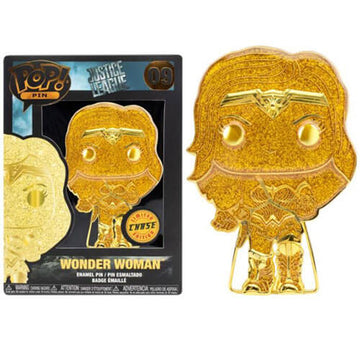 Wonder Woman 4" Pop! Enamel Pin Chase Ships 1 in 6 - 0