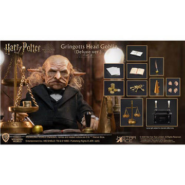 Harry Potter Gringott's Head Goblin Deluxe Action Figure - 0