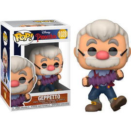 Pinocchio Gepetto with Accordion 80th Anniversary Pop! Vinyl - 0