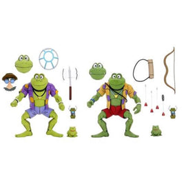 TMNT Genghis & Rasputin Frog 7" Action Figure 2-pack - 0