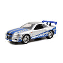 F&F Brian's Nissan GT-R 1:55 Scale Diecast Model Kit-1