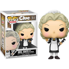 Clue Mrs White with Wrench Pop! Vinyl - 0