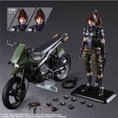 FFVII Jessie & Motorcycle Play Arts Action Figure-2