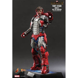 Iron Man 2 Tony Stark Mark V Suit Up 1:6 12" Action Figure - 0