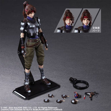 Final Fantasy VII Jessie Play Arts Action Figure - 0