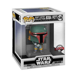 Star Wars Boba Fett Metallic US Pop! Deluxe Diorama
