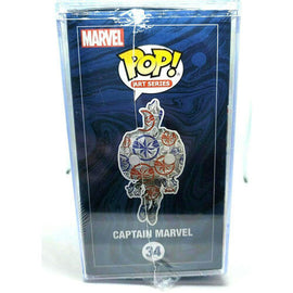 Captain Marvel Patriotic Age Artist US Pop! - 0