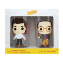 Seinfeld Jerry & George Pop! Glass Set 2pk-1