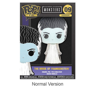 Bride of Frankenstein 4" Pop! Enamel Pin Chase Ships 1 in 6 - 0