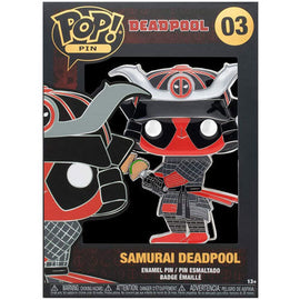 Deadpool Taco Samurai 4" Pop! Enamel Pin - 0