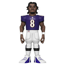 NFL Ravens Lamar Jackson 5" Vinyl Gold Chase Ships 1 in 6 - 0