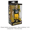 NFL Packers Aaron Rodgers 5" Vinyl Gold Chase Ships 1 in 6-1