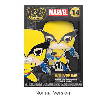 X-Men Wolverine 4" Pop! Enamel Pin Chase Ships 1 in 6 - 0