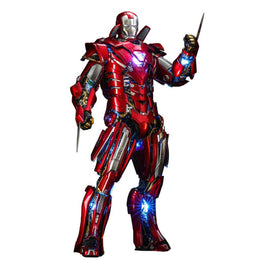 Iron Man 3 Silver Centurion Armor Suit-Up 1:6 Scale Diecast
