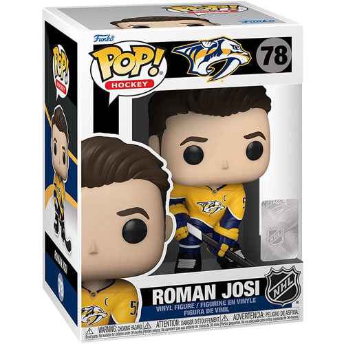 NHL Predators Roman Josi (Uniforme Domicile) Pop! Vinyl
