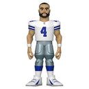 NFL Cowboys Dak Prescott 5" Vinyl Gold Chase Ships 1 in 6-2