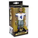 NFL Cowboys Dak Prescott 5" Vinyl Gold Chase Ships 1 in 6-3