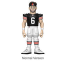 NFL Browns Baker Mayfield 5" Vinyl Gold Chase Ships 1 in 6-2
