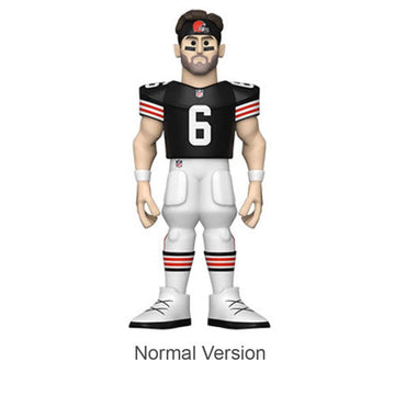 NFL Browns Baker Mayfield 5" Vinyl Gold Chase Ships 1 in 6 - 0