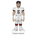 NFL Browns Baker Mayfield 5" Vinyl Gold Chase Ships 1 in 6-3