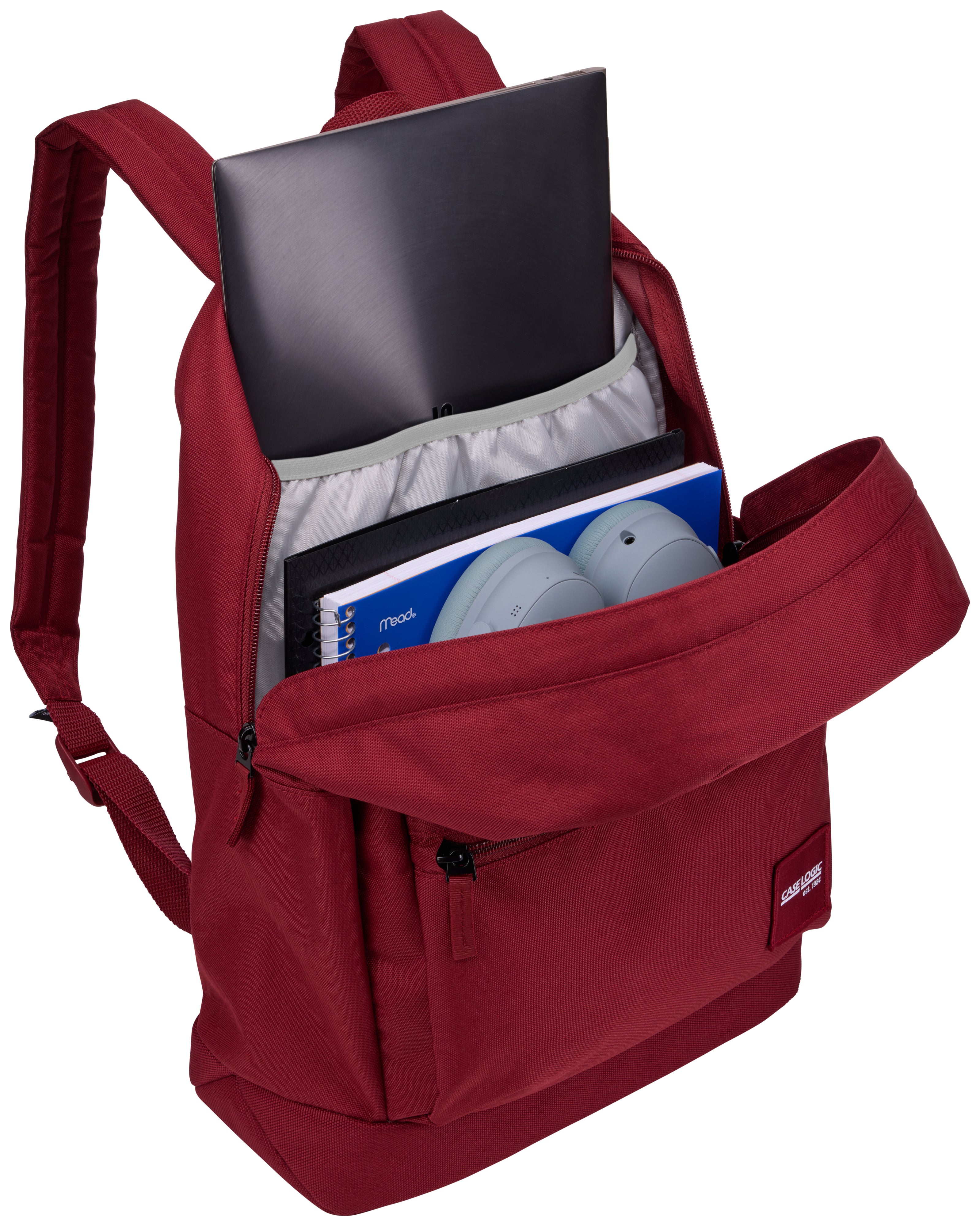 Case Logic 4927 Campus 24L CCAM-1216 Rouge grenade