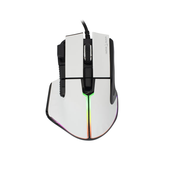 White Shark GM-9006 MARROK White RGB / 12.000 dpi