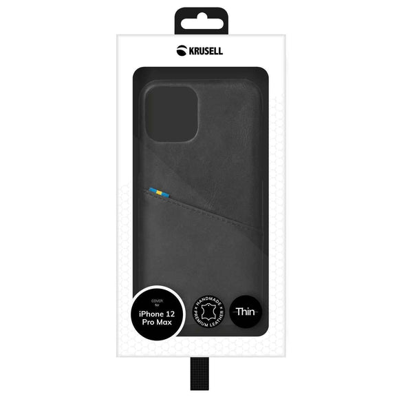Krusell Sunne CardCover Apple iPhone 12 Pro Max vintage black (62177)