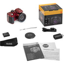 Kodak PixPro AZ405, red-3