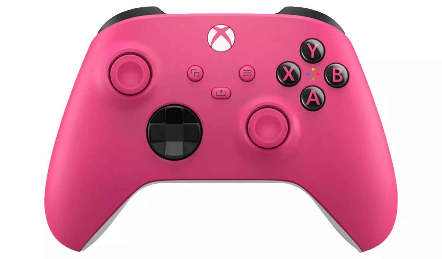 Manette sans fil microsoft xbox rose blanche bluetooth analogique/numérique pour xbox series s android xbox series x ios pc