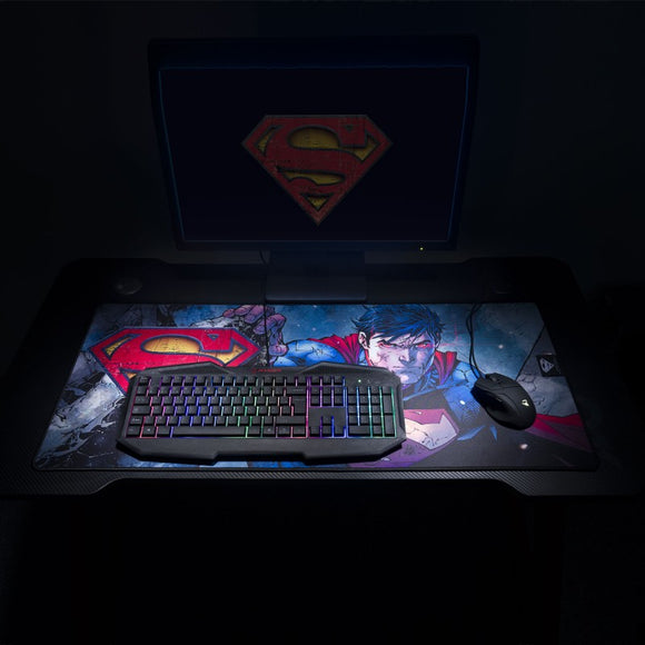 Superman herní podložka XXL/ 90 x 40 cm