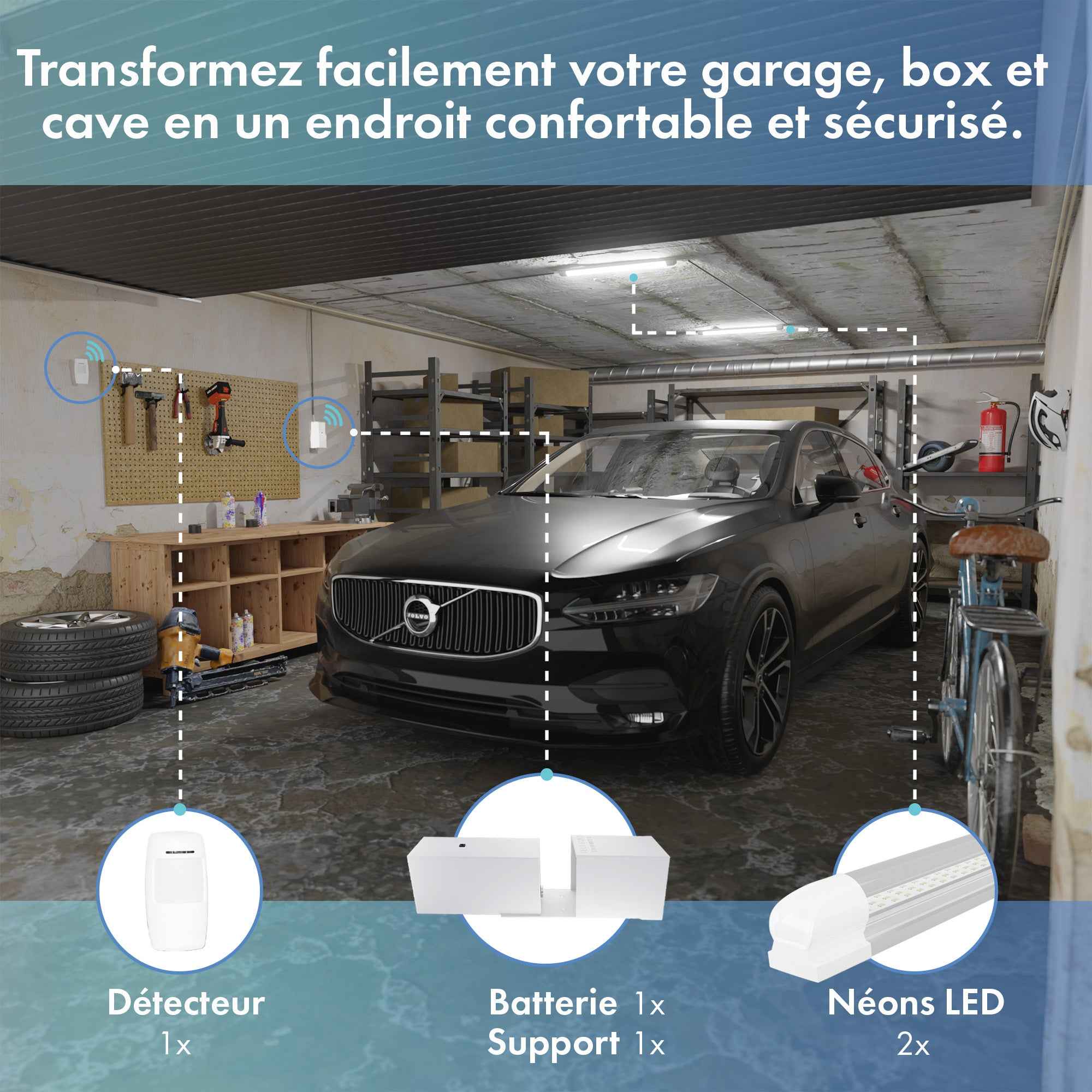 Kit Fast Power Détecteur - Gamme Confort