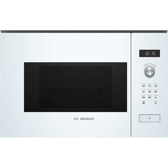 Bosch Serie 6 BFL524MW0 microwave White Solo microwave Built-in 20 L 800 W