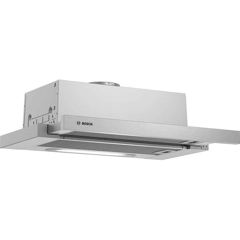 Hotte aspirante Bosch Serie 4 DFT63AC50 Semi-encastrable (tiroir) Argent 360 m³/h