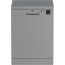 BEKO Freestanding Dishwasher DVN05320S, Energy class E, Width 60 cm, Inox-1