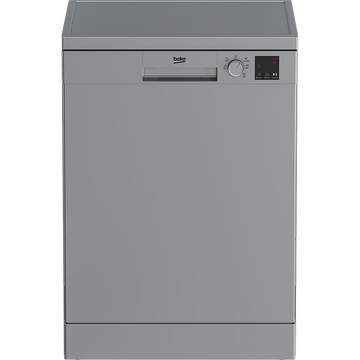 BEKO Freestanding Dishwasher DVN05320S, Energy class E, Width 60 cm, Inox