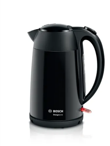 Bosch | Kettle | DesignLine TWK3P423 | Electric | 2400 W | 1.7 L | Stainless steel | 360° rotational base | Jet black polished