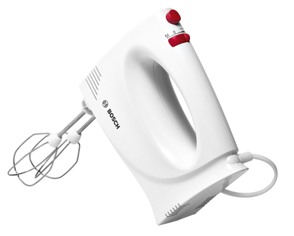 Bosch MFQP1000 mixer Hand mixer 300 W Red, White