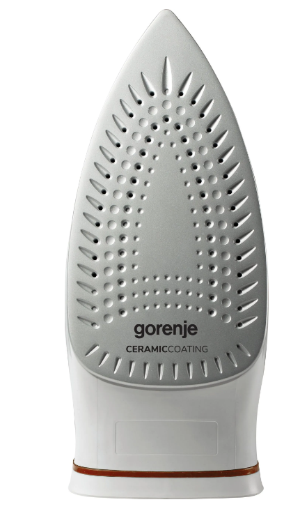 Gorenje | Fer à vapeur | SIH2200RBC | Fer à vapeur | 2200 W | Réservoir d'eau : 280 ml | Vapeur continue : 30 g/min | Rouge/Blanc