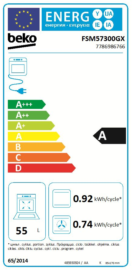 Kuchnia ceramiczna FSM57300GX